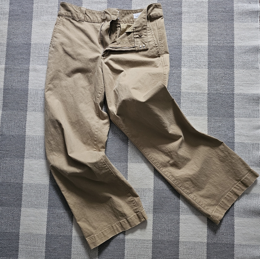 Gap Women's High-Rise Straight Crop Casual Pants Sz 6